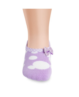 Nedrsne Nogavičke Lila z belimi lisami